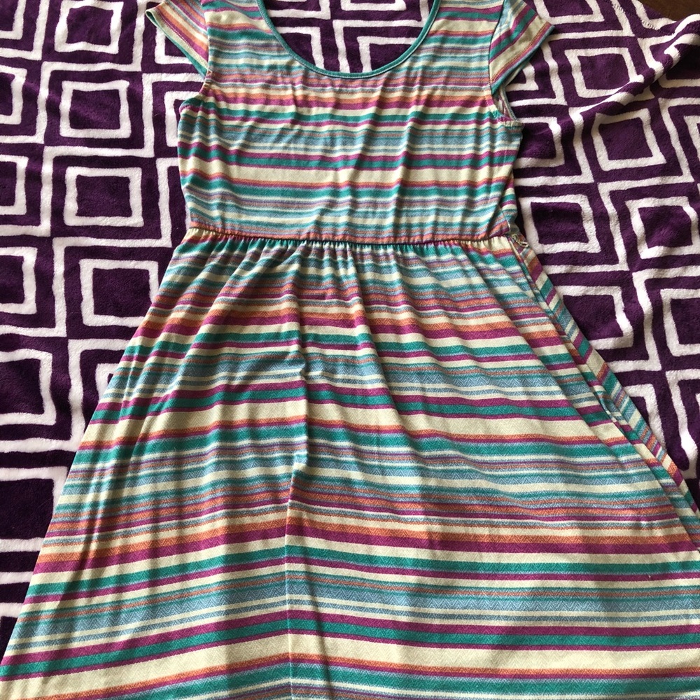 striped dress